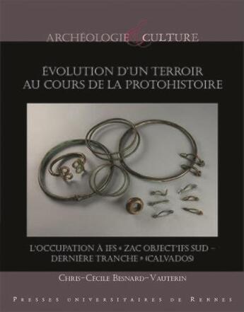 Couverture du livre « Évolution d'un terroir au cours de la protohistoire ; l'occupation à Ifs 