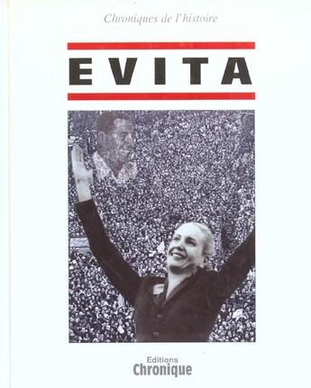 Couverture du livre « Evita Peron » de  aux éditions Chronique