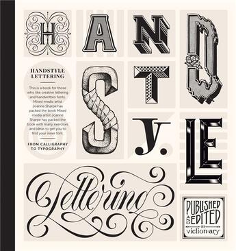 Couverture du livre « Handstyle lettering » de  aux éditions Victionary