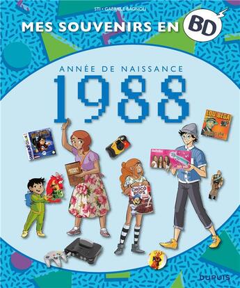 Couverture du livre « Mes souvenirs en BD Tome 49 : 1988 » de Sti et Gabriele Bagnoli aux éditions Dupuis