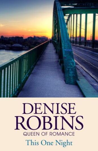 Couverture du livre « This One Night » de Denise Robins aux éditions Hodder And Stoughton Digital