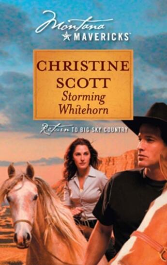 Couverture du livre « Storming Whitehorn (Mills & Boon M&B) » de Scott Christine aux éditions Mills & Boon Series