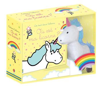 Couverture du livre « Coffret ou est ma licorne ? (avec peluche) - les tout-doux usborne » de Fiona Watt aux éditions Usborne