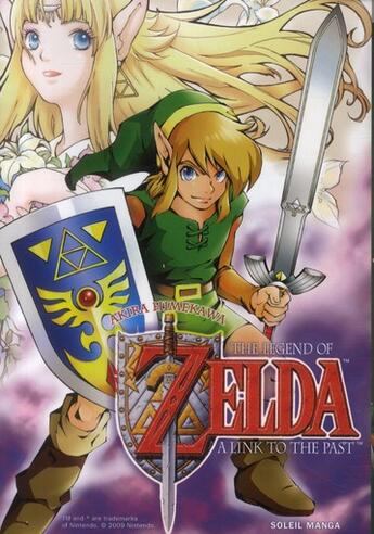 Couverture du livre « The legend of Zelda Tome 1 : a link to the past » de Akira Himekawa aux éditions Soleil