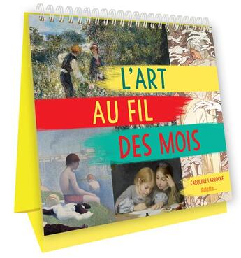 Couverture du livre « L'art au fil des mois » de  aux éditions Palette