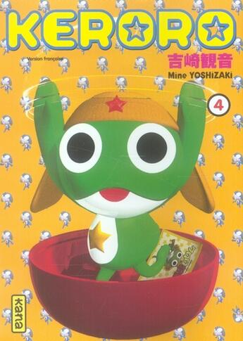 Couverture du livre « Sergent Keroro Tome 4 » de Mine Yoshizaki aux éditions Kana