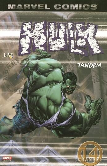Couverture du livre « Hulk t.2 : tandem » de Mike Deodato et Bruce Jones aux éditions Marvel France