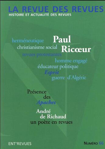 Couverture du livre « La revue des revues - numero 66 - vol66 » de  aux éditions Imec