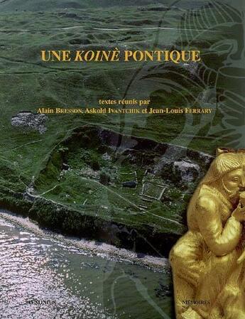 Couverture du livre « Koine pontique » de Bresson/Ivantch aux éditions Ausonius