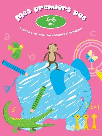 Couverture du livre « Mes premiers pas ; éléphant 4-6 ans » de  aux éditions Yoyo Books