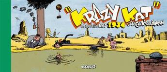 Couverture du livre « Krazy Kat : les quotidiennes 1934 » de George Herriman aux éditions Les Reveurs