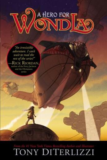 Couverture du livre « A Hero for WondLa » de Tony Di Terlizzi aux éditions Simon & Schuster Books For Young Readers