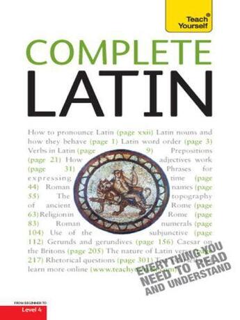 Couverture du livre « Complete Latin: Teach Yourself » de Betts Gavin aux éditions Hodder Education Digital