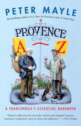 Couverture du livre « Provence A-Z » de Peter Mayle aux éditions Profile Books