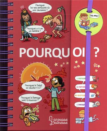 Couverture du livre « Dis-moi ! pourquoi ? » de Isabelle Fougere aux éditions Larousse