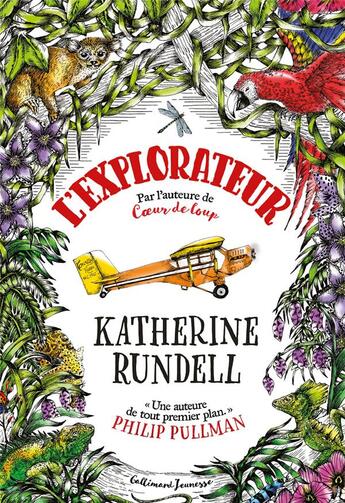 Couverture du livre « L'explorateur » de Katherine Rundell et Hannah Horn aux éditions Gallimard-jeunesse