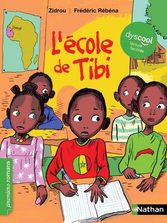 Couverture du livre « L'école de Tibi » de Zidrou aux éditions Nathan