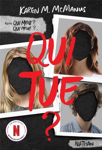 Couverture du livre « Qui tue ? » de Karen M. Mcmanus aux éditions Nathan