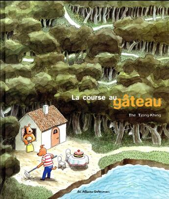 Couverture du livre « La course au gâteau » de The Tjong-Khing aux éditions Casterman