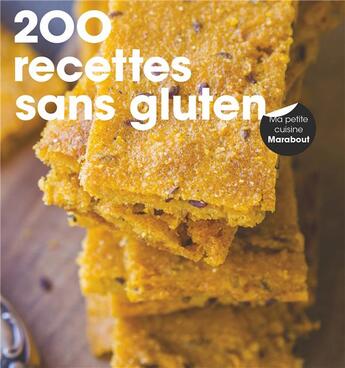 Couverture du livre « 200 recettes sans gluten » de  aux éditions Marabout