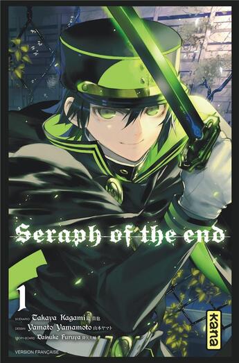 Couverture du livre « Seraph of the end Tome 1 » de Takaya Kagami et Yamato Yamamoto et Daisuke Furuya aux éditions Kana