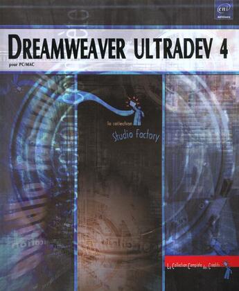 Couverture du livre « Dreamweaver ultradev 4 pc-mac » de Philippe Chatellier aux éditions Eni