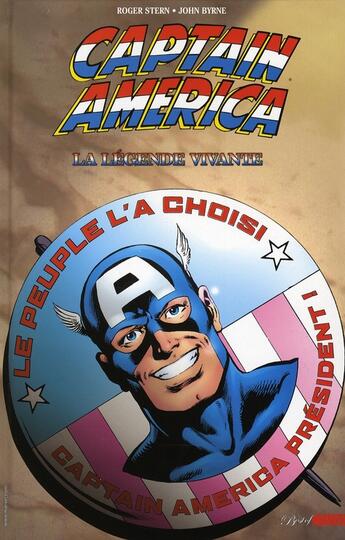 Couverture du livre « Captain America : la légende vivante » de John Byrne et Roger Stern aux éditions Panini