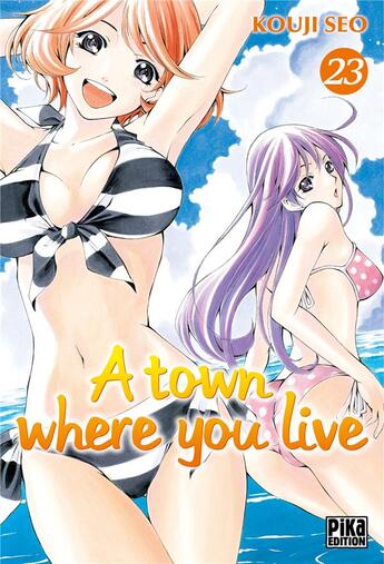 Couverture du livre « A town where you live Tome 23 » de Kouji Seo aux éditions Pika