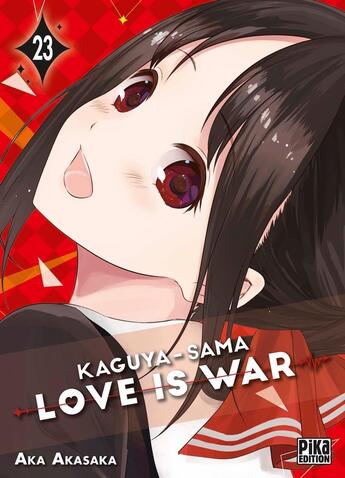 Couverture du livre « Kaguya-sama : love is war Tome 23 » de Aka Akasaka aux éditions Pika