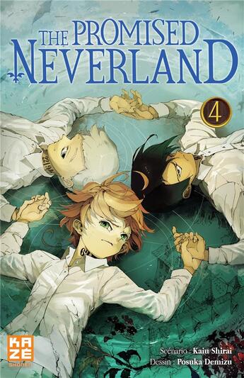 Couverture du livre « The promised Neverland Tome 4 » de Posuka Demizu et Kaiu Shirai aux éditions Crunchyroll