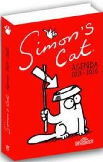 Couverture du livre « Agenda simon's cat 2019-2020 » de Endemol Shine Group aux éditions Les Livres Du Dragon D'or