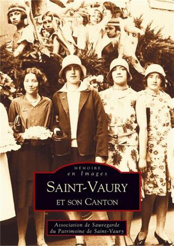 Couverture du livre « Saint-Vaury et son canton » de  aux éditions Editions Sutton