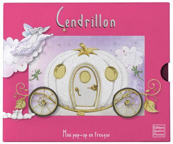 Couverture du livre « Cendrillon ; mini pop-up en fresque » de Paul Hess et Frédérique Fraisse aux éditions Quatre Fleuves