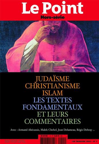 Couverture du livre « Le point references n 1 judaisme, christianisme, islam » de  aux éditions Le Point