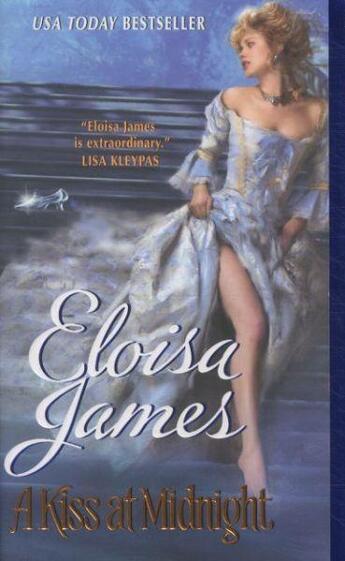 Couverture du livre « A kiss at midnight » de Eloisa James aux éditions Avon