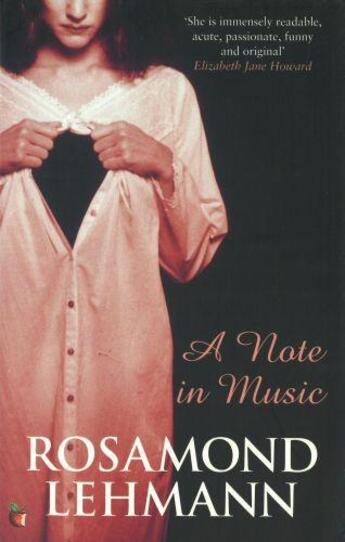Couverture du livre « A Note In Music » de Rosamond Lehmann aux éditions Little Brown Book Group Digital