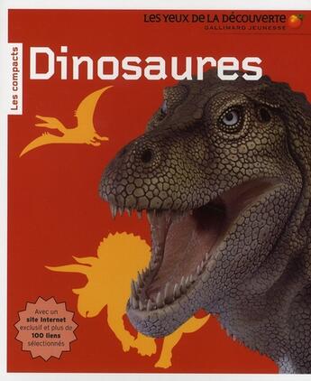 Couverture du livre « Dinosaures » de William Lindsay aux éditions Gallimard-jeunesse