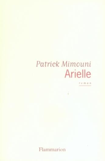 Couverture du livre « Arielle » de Patrick Mimouni aux éditions Flammarion