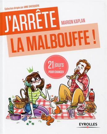 Couverture du livre « J'arrête la malbouffe » de Marion Kaplan aux éditions Eyrolles