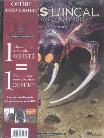 Couverture du livre « Après l'Incal T.1 ; le nouveau rêve » de Moebius et Alexandro Jodorowsky aux éditions Humanoides Associes