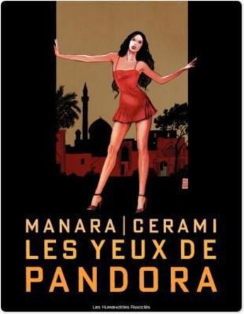 Couverture du livre « Les yeux de pandora » de Cerami-V+Manara-M aux éditions Humanoides Associes