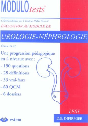 Couverture du livre « Urologie-néphrologie » de Eliane Buil aux éditions Vuibert