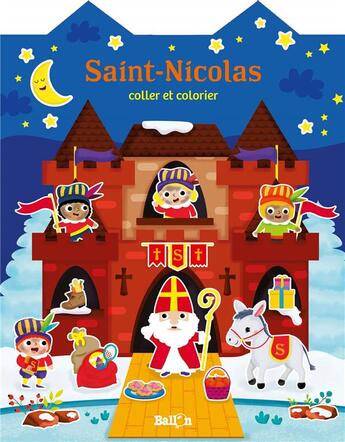 Couverture du livre « Ma maison - saint-nicolas » de  aux éditions Le Ballon