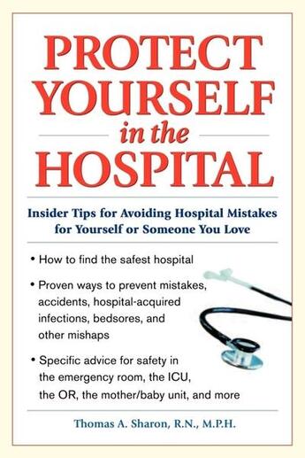 Couverture du livre « Protect yourself in the hospital » de Sharon Thomas aux éditions Mcgraw-hill Education