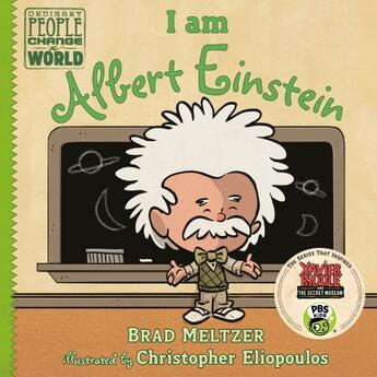 Couverture du livre « I AM ALBERT EINSTEIN » de Brad Meltzer aux éditions Dial Books