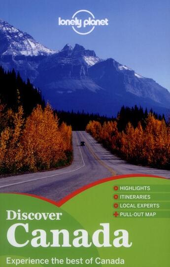 Couverture du livre « Discover Canada » de Karla Zimmerman aux éditions Lonely Planet France