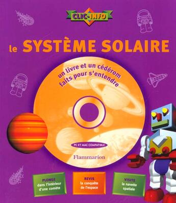 Couverture du livre « Systeme solaire (le) - clic doc » de Jan Graham aux éditions Pere Castor