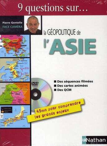 Couverture du livre « 9 questions sur l'Asie t.1 ; coffret (édition 2007) » de Francoise Dieterich aux éditions Nathan