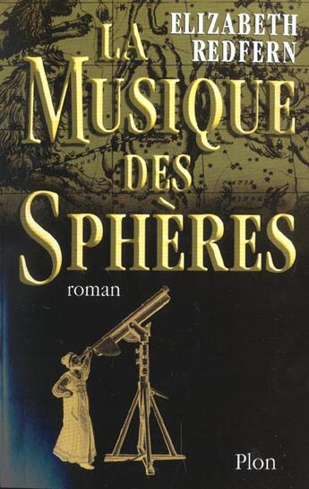 Couverture du livre « La Musique Des Spheres » de Elizabeth Redfern aux éditions Plon