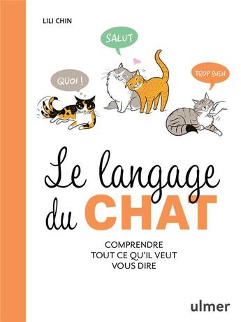 Couverture du livre « Le Langage du chat » de Lili Chin aux éditions Eugen Ulmer